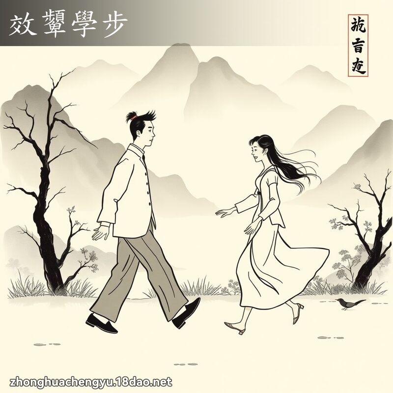 效顰學步 配图