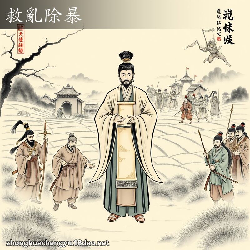 救亂除暴 配图