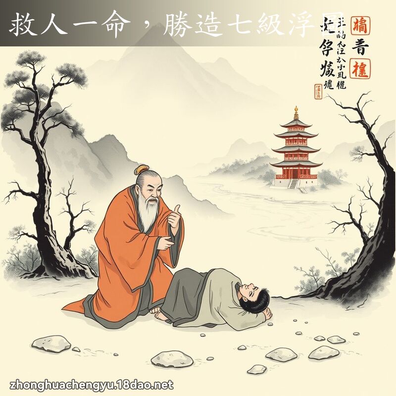 救人一命,勝造七級浮圖 配图