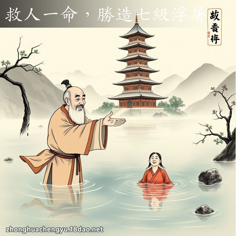 救人一命,勝造七級浮屠 配图