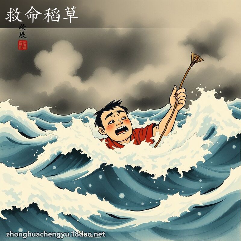 救命稻草 配图