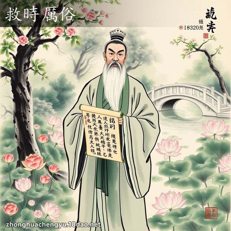 救時厲俗 配图