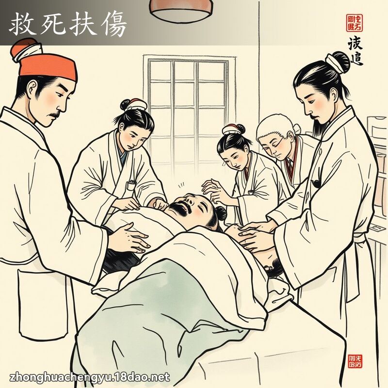 救死扶傷 配图