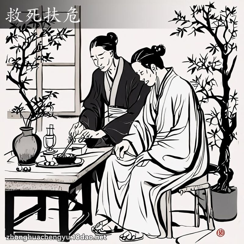 救死扶危 配图