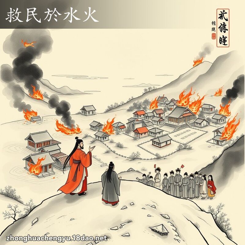 救民於水火 配图