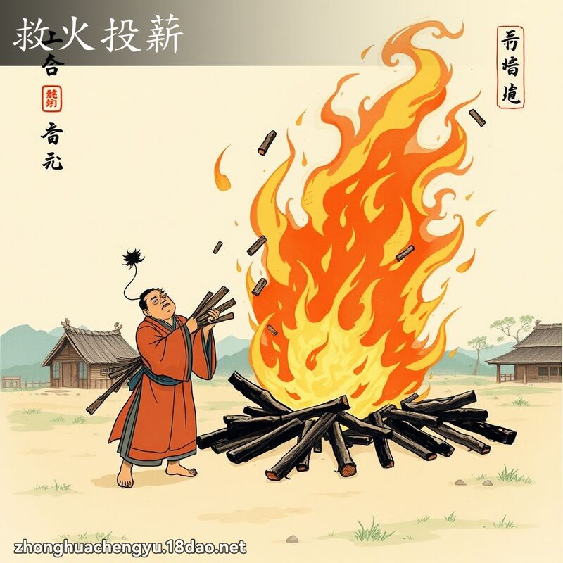 救火投薪 配图