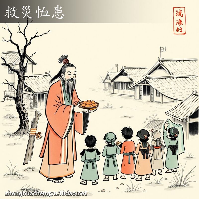 救災恤患 配图