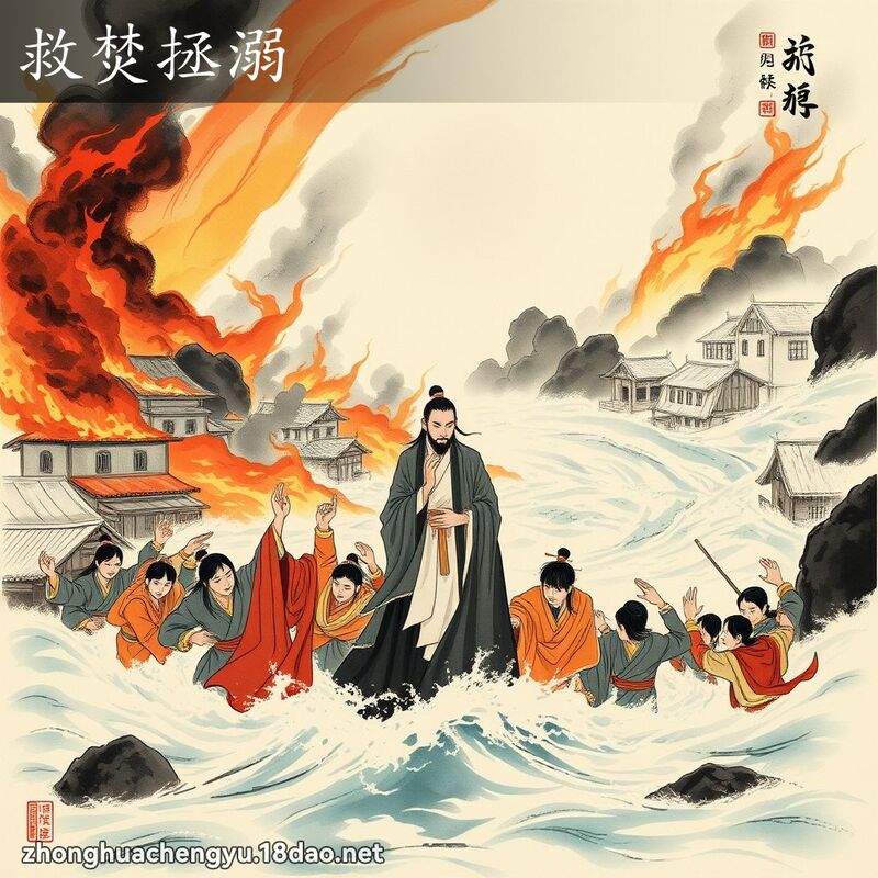 救焚拯溺 配图