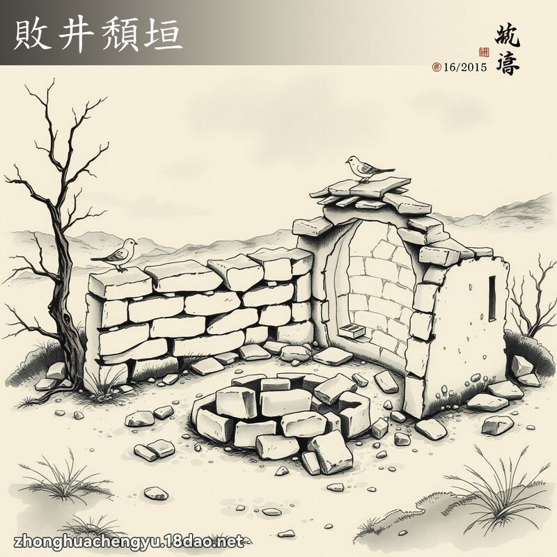 敗井頹垣 配图