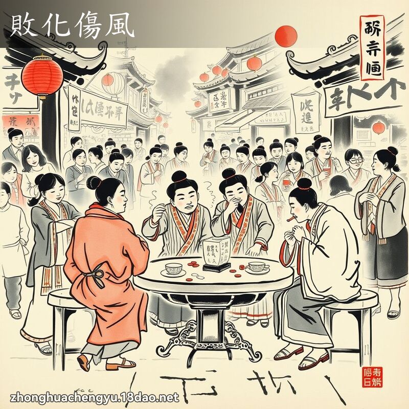 败化伤风 配图
