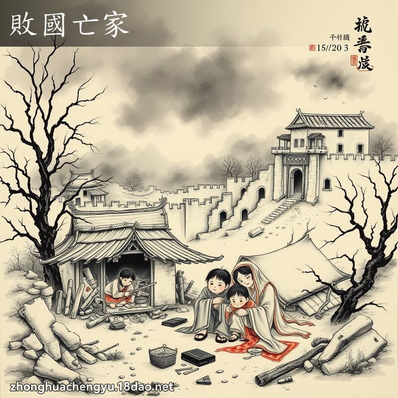 败国亡家 配图