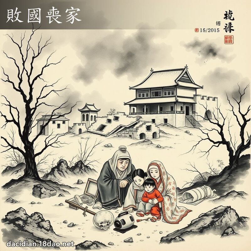 敗國喪家 配图