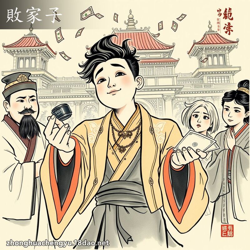 敗家子 配图