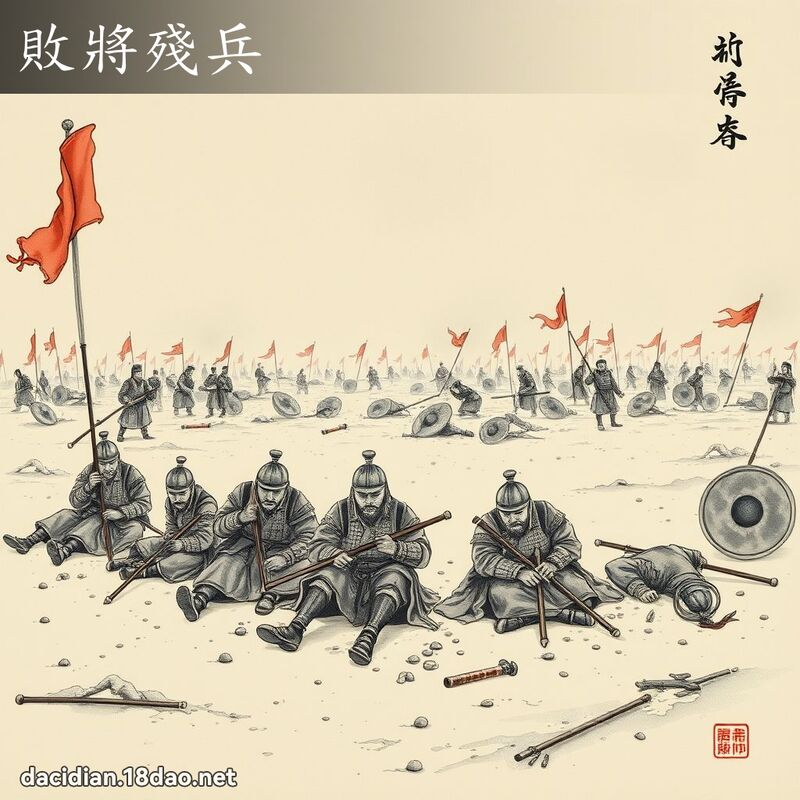 敗將殘兵 配图