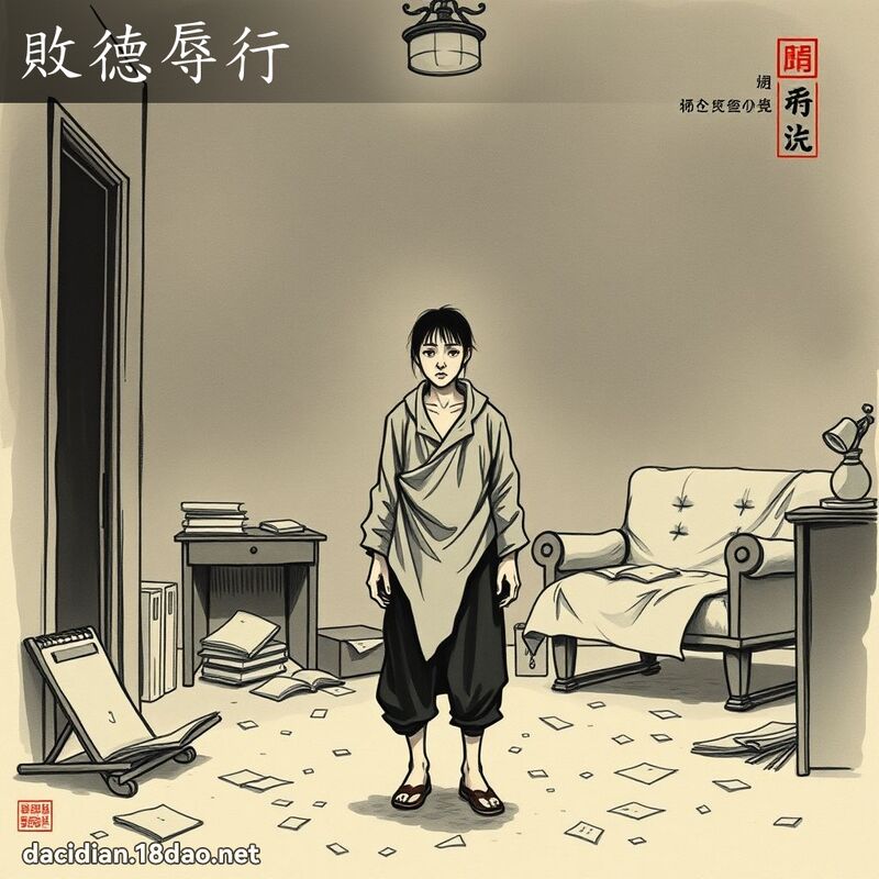 敗德辱行 配图