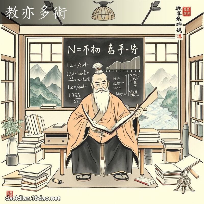 教亦多術 配图