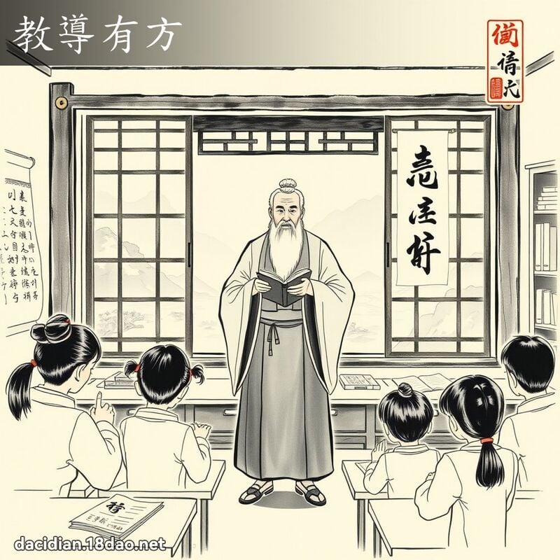 教導有方 配图