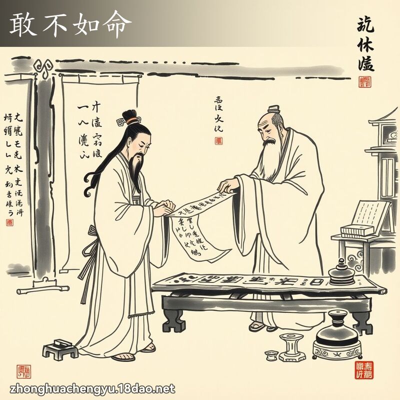 敢不如命 配图