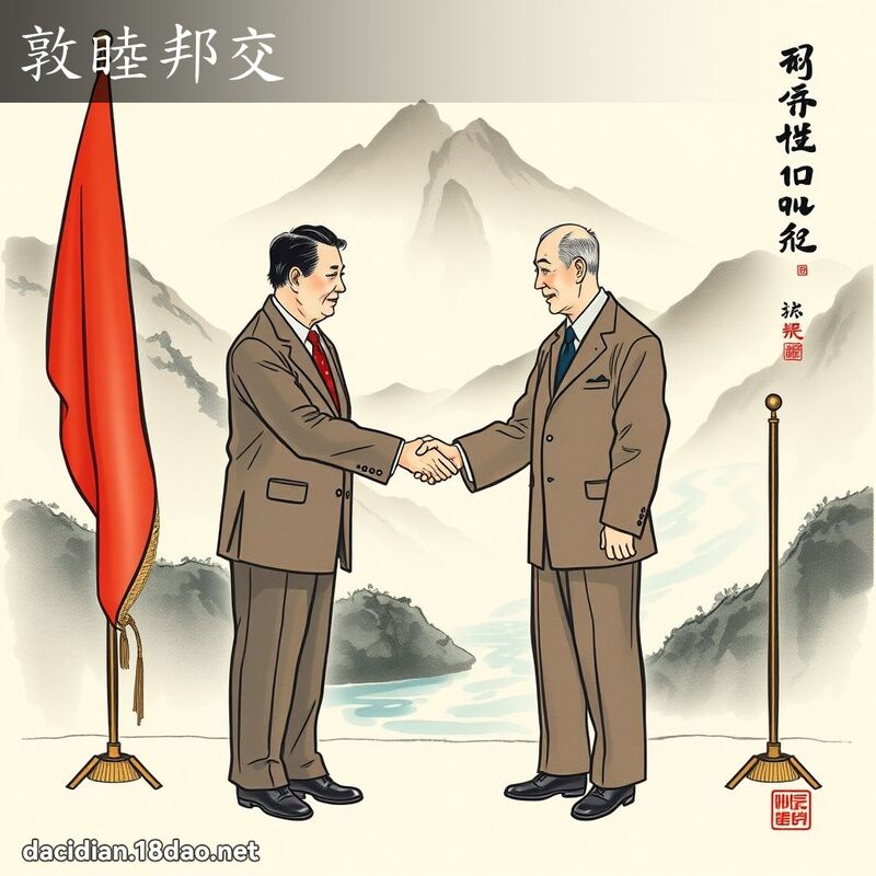 敦睦邦交 配图