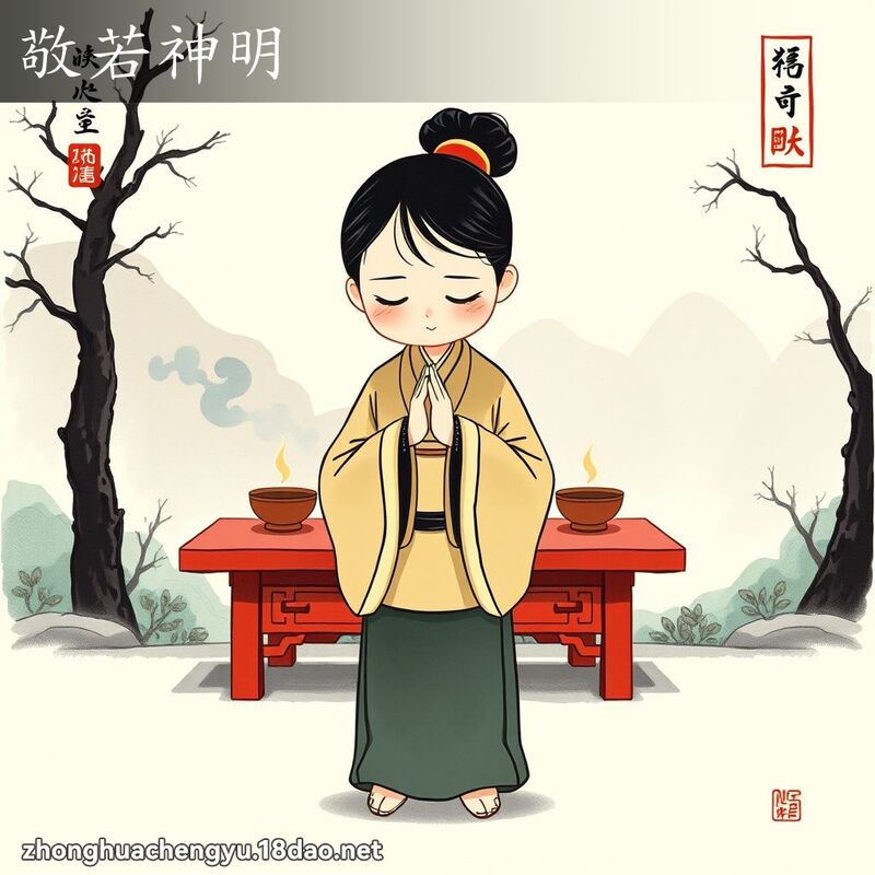 敬若神明 配图
