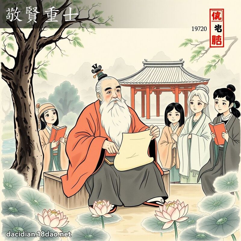 敬賢重士 配图