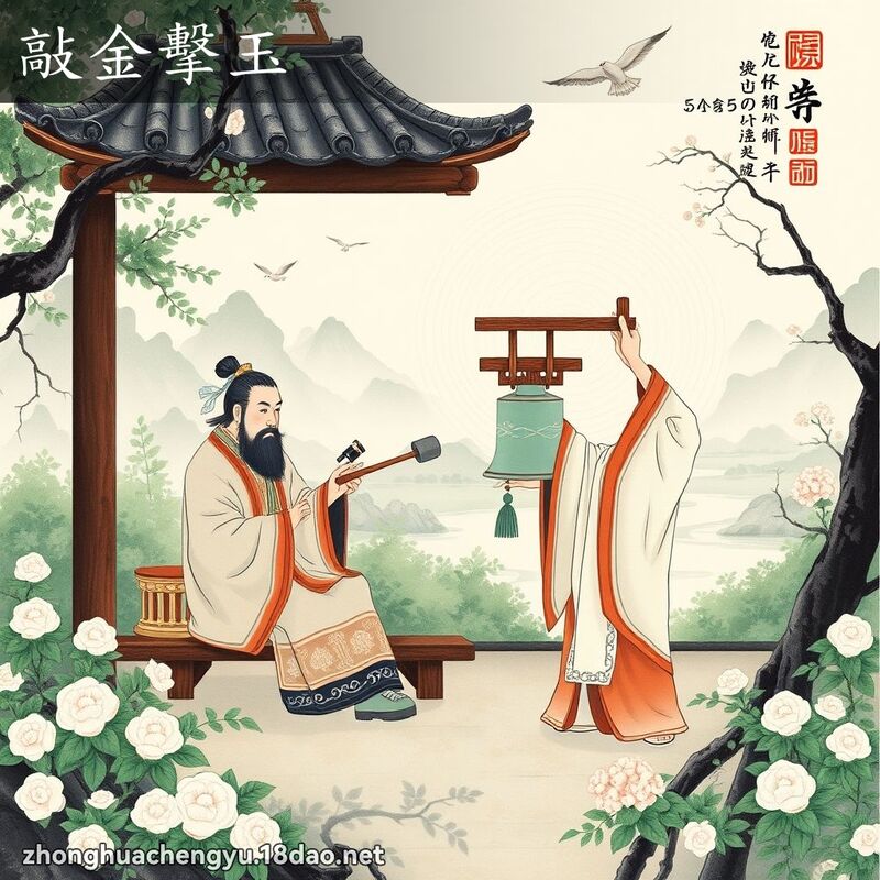 敲金擊玉 配图
