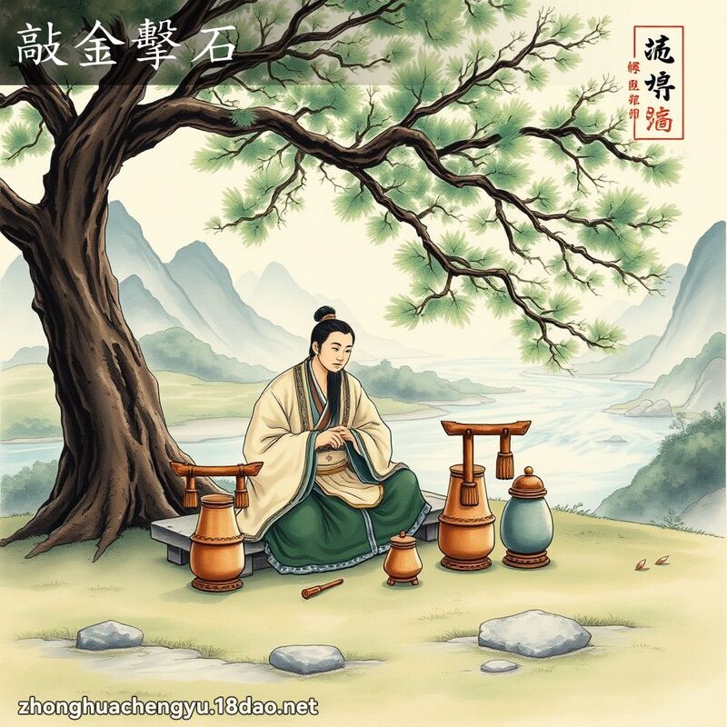 敲金擊石 配图