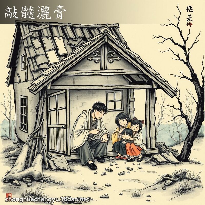 敲髓灑膏 配图