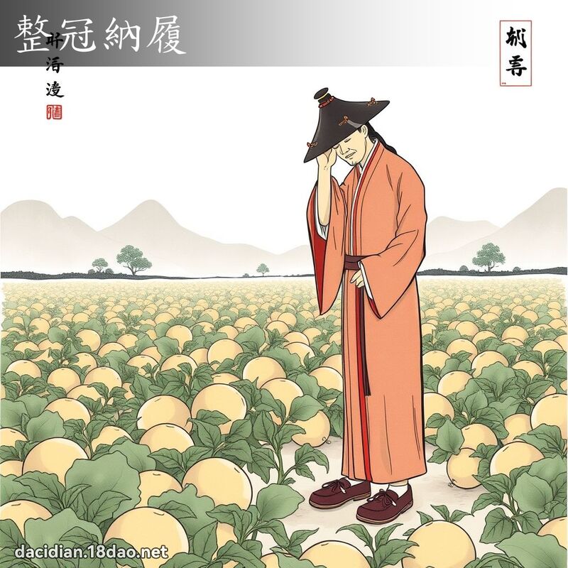 整冠納履 配图