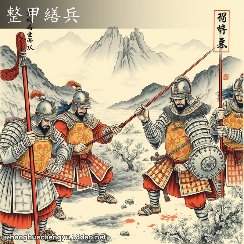 整甲繕兵 配图