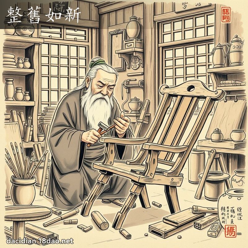 整舊如新 配图
