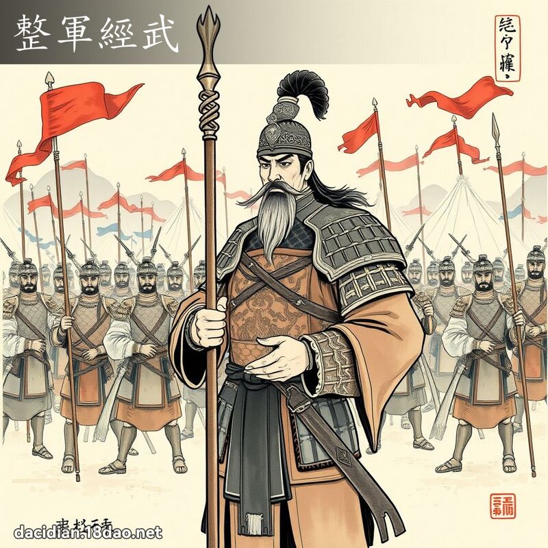 整軍經武 配图