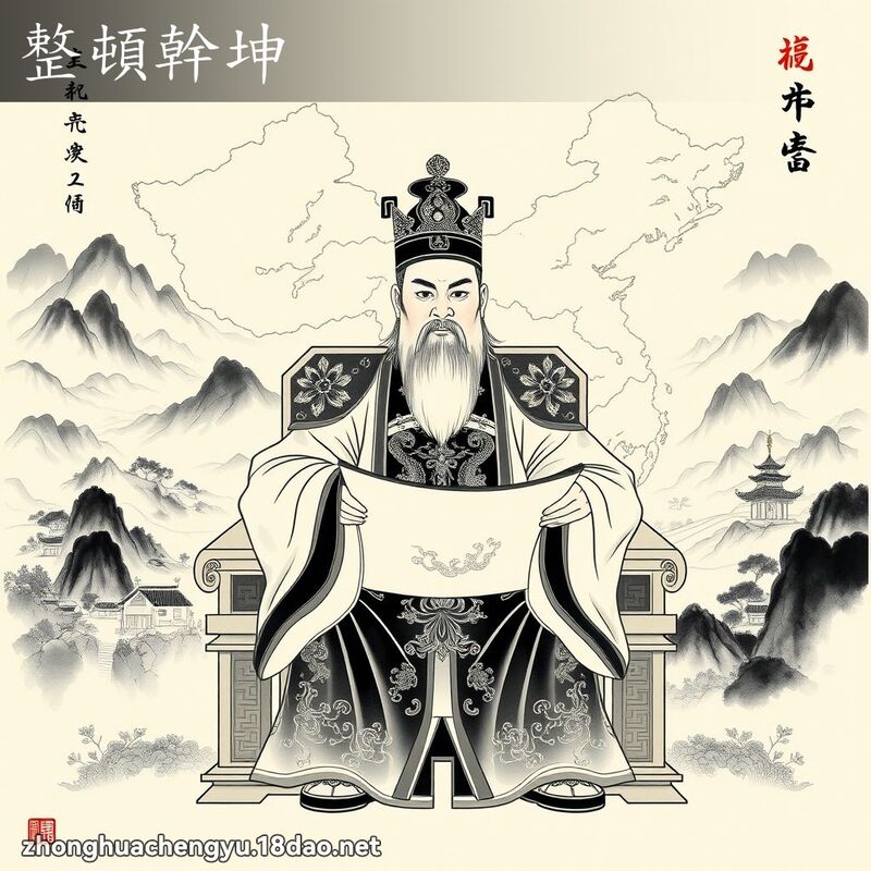 整頓幹坤 配图