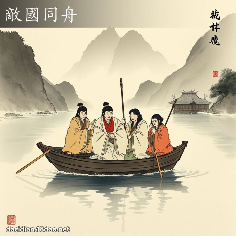 敵國同舟 配图
