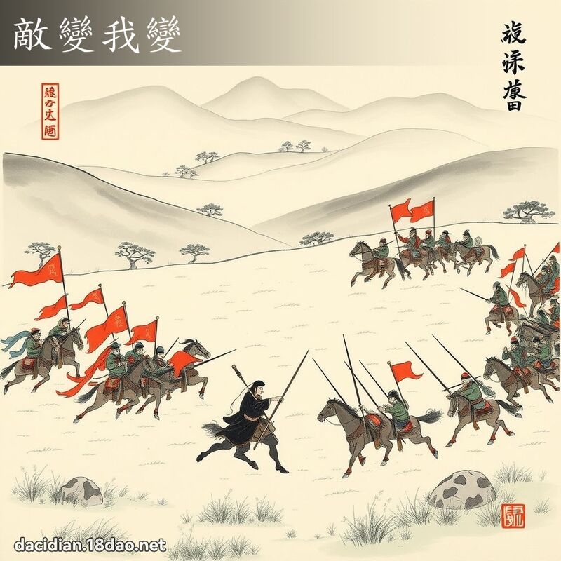 敵變我變 配图