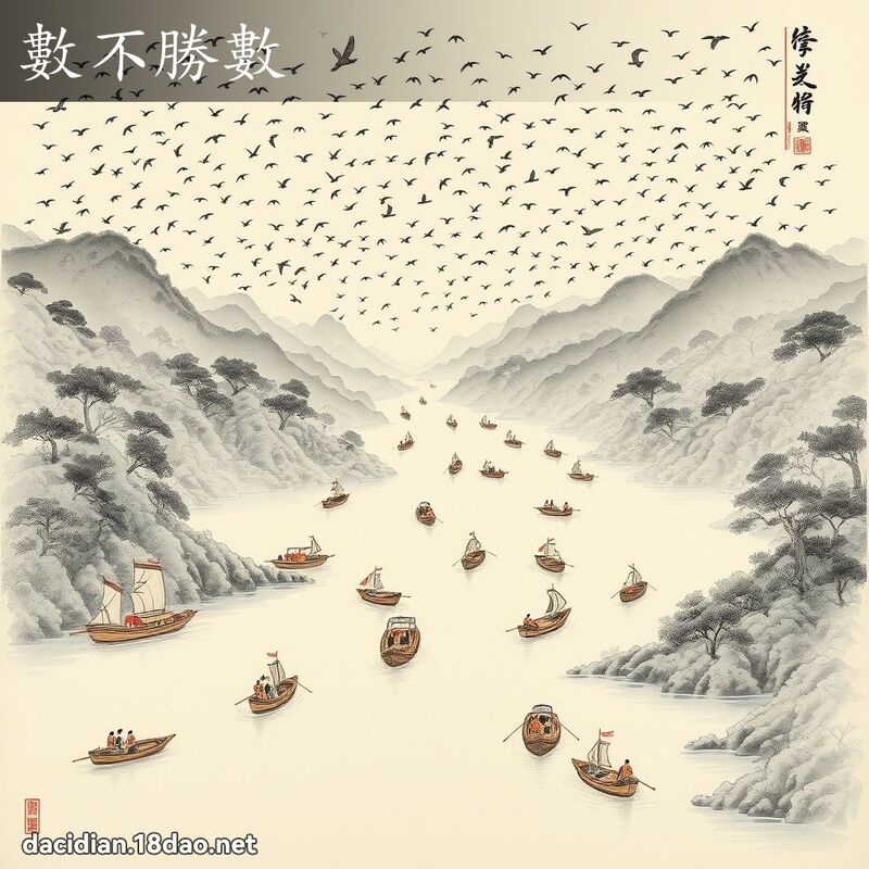 數不勝數 配图