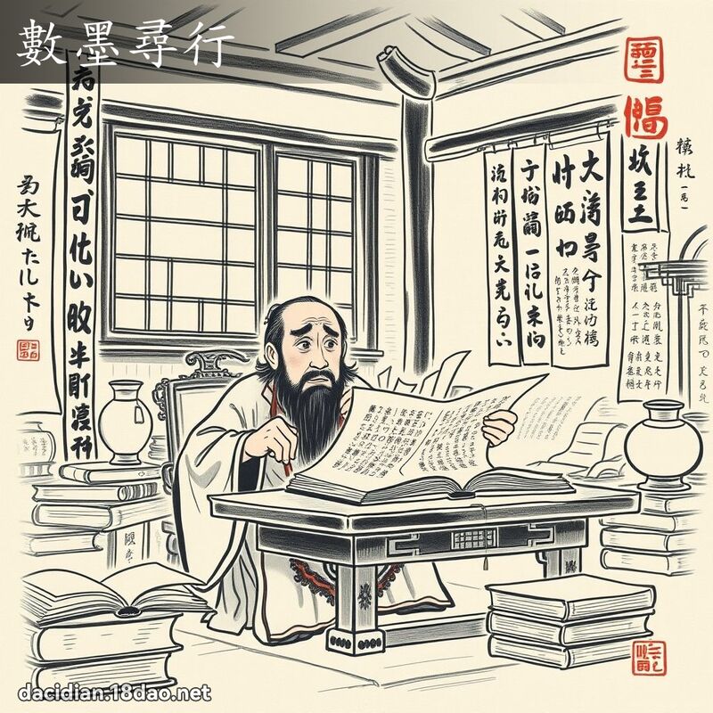 數墨尋行 配图