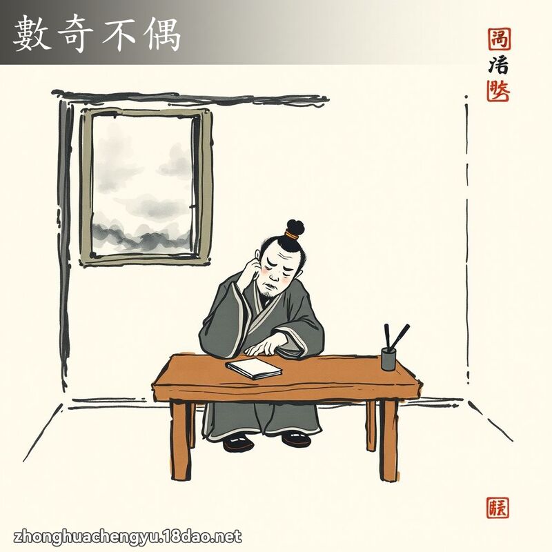 數奇不偶 配图