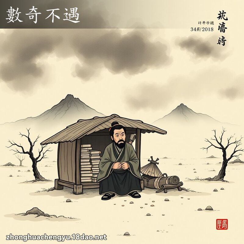 數奇不遇 配图
