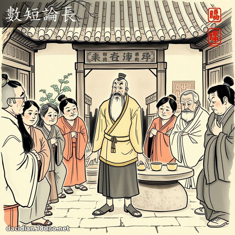 數短論長 配图