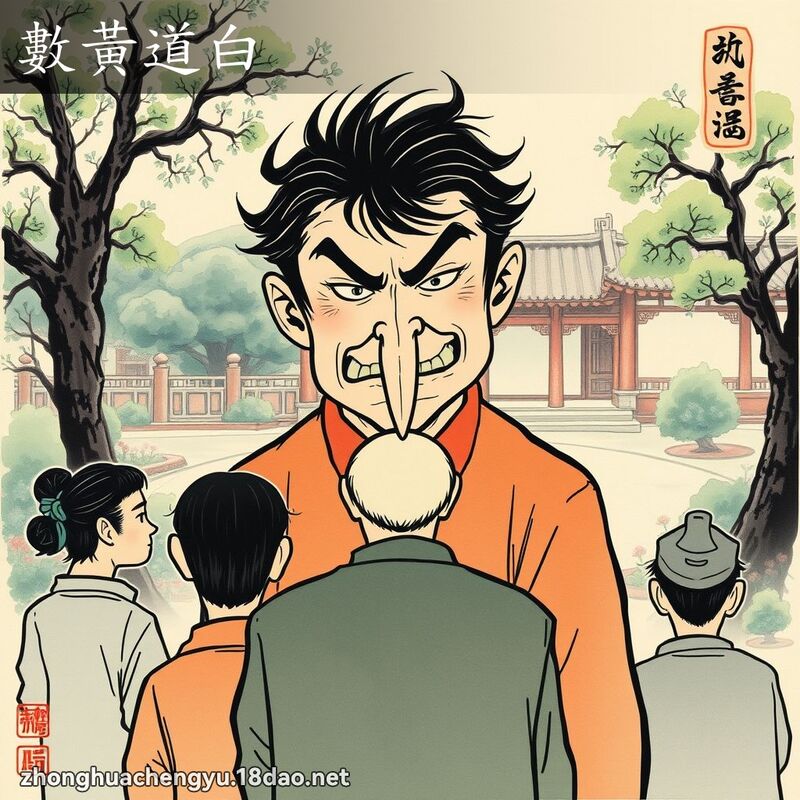 數黃道白 配图