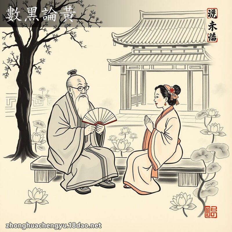 數黑論黃 配图