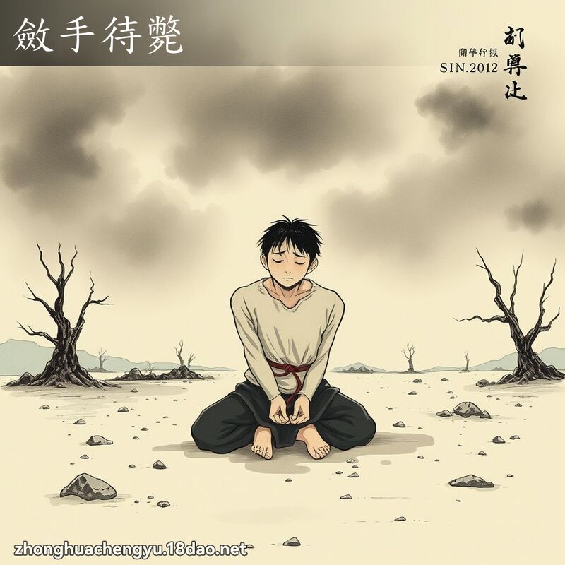 敛手待毙 配图
