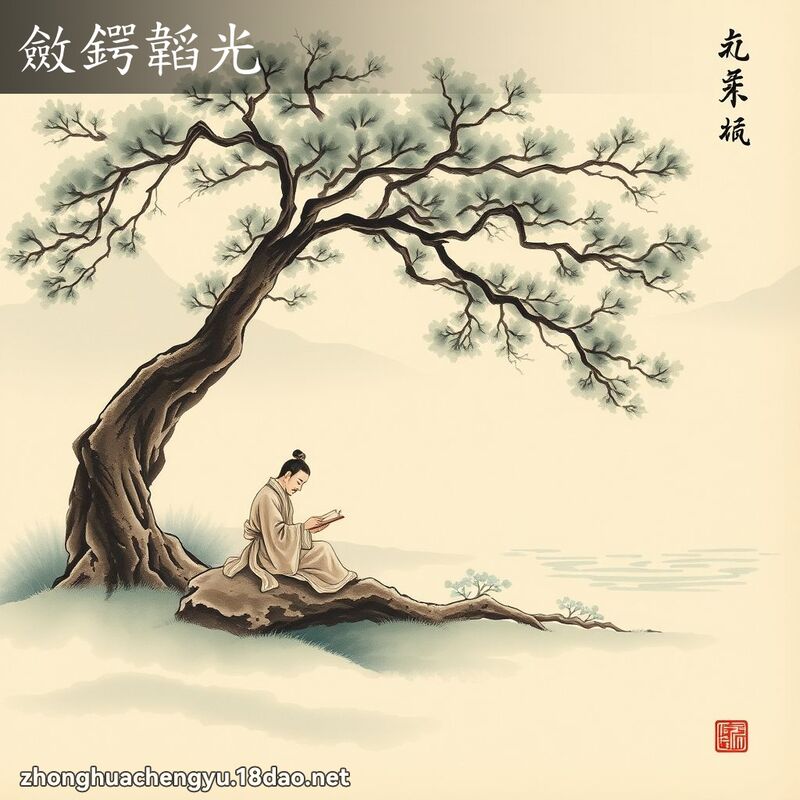 敛鍔韜光 配图