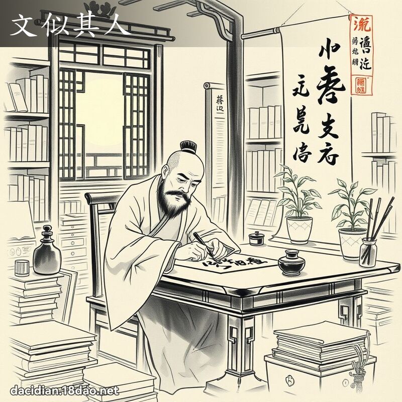 文似其人 配图