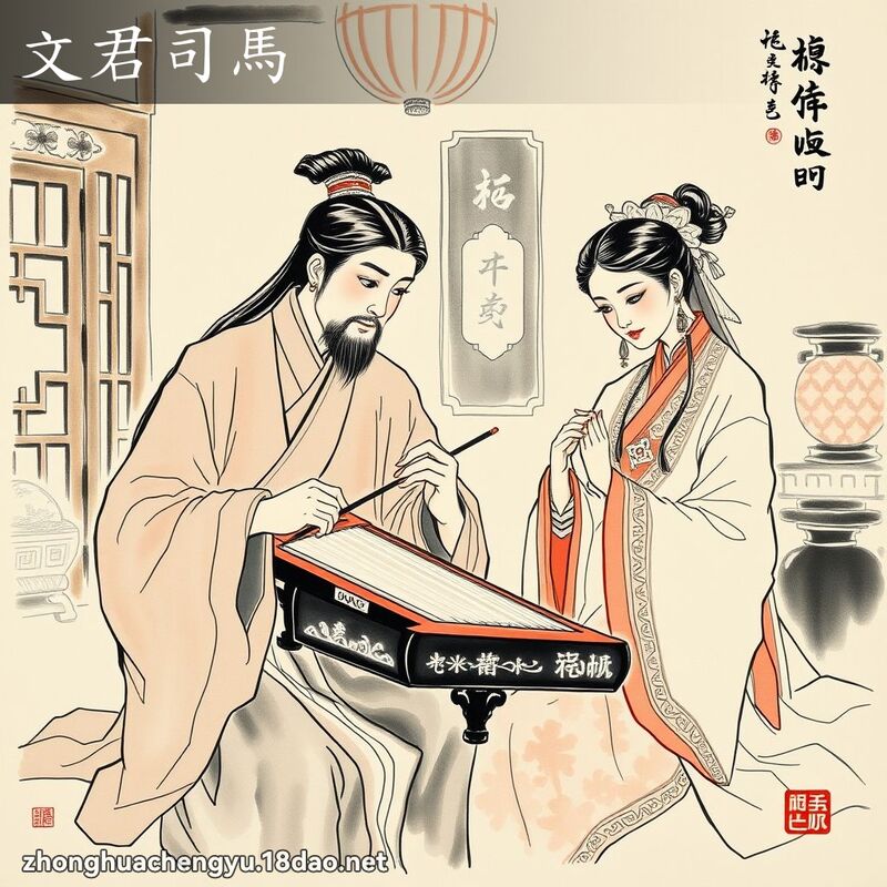 文君司马 配图