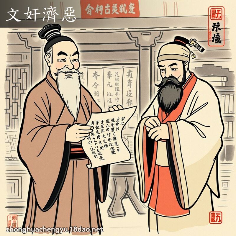 文奸济恶 配图