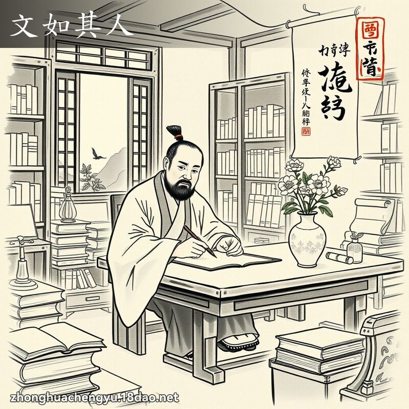 文如其人 配图