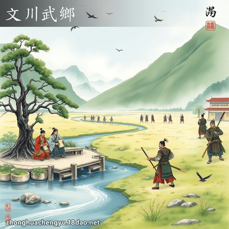 文川武乡 配图