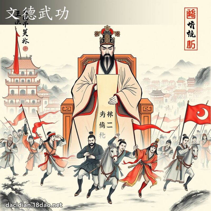文德武功 配图